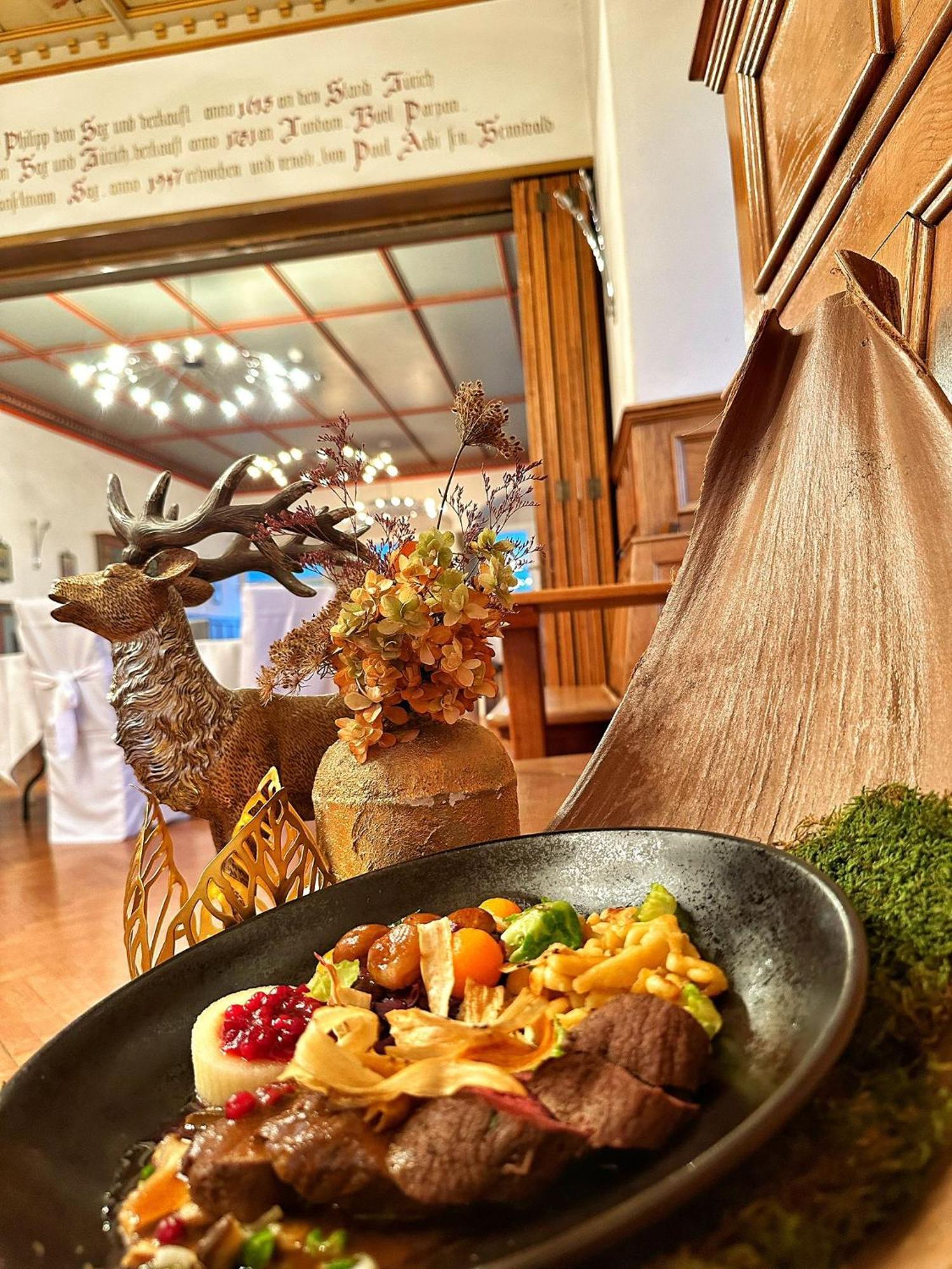 Hotel Restaurant Schloessli Sax מראה חיצוני תמונה